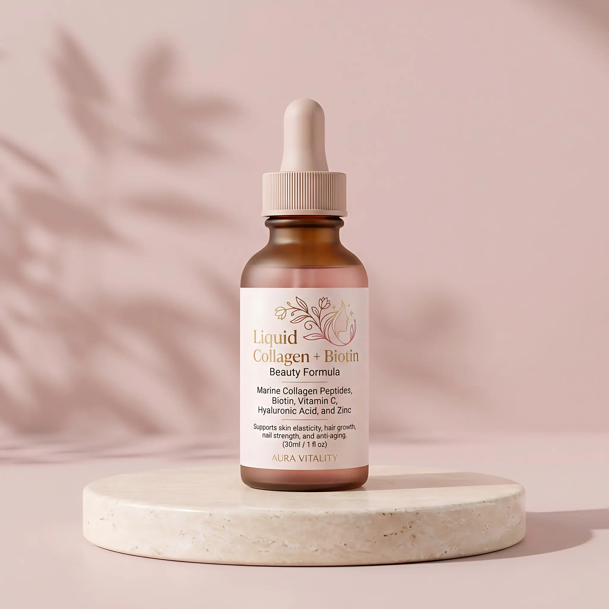 Liquid Collagen + Biotin Beauty Formula