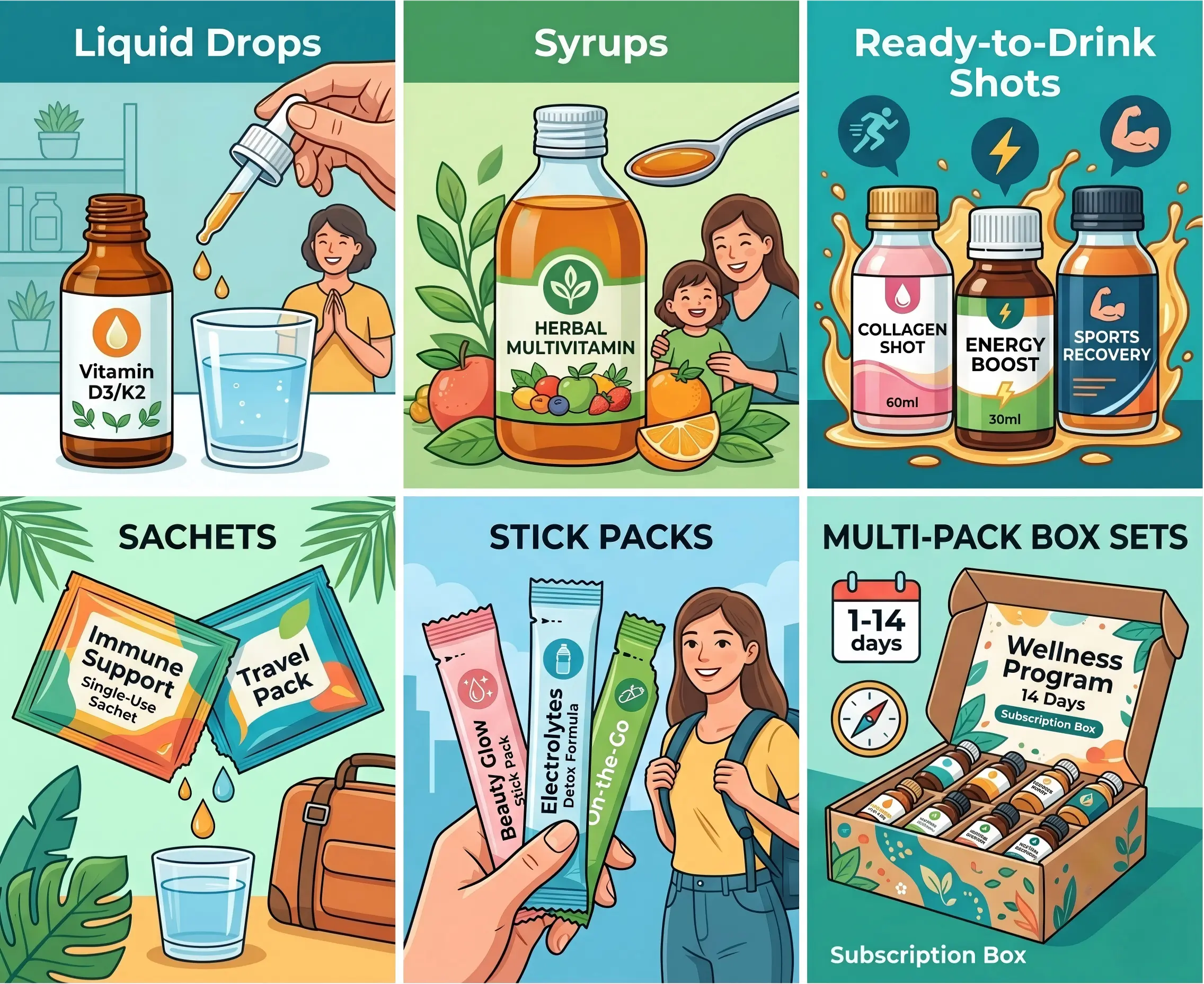 Liquid Delivery Formats