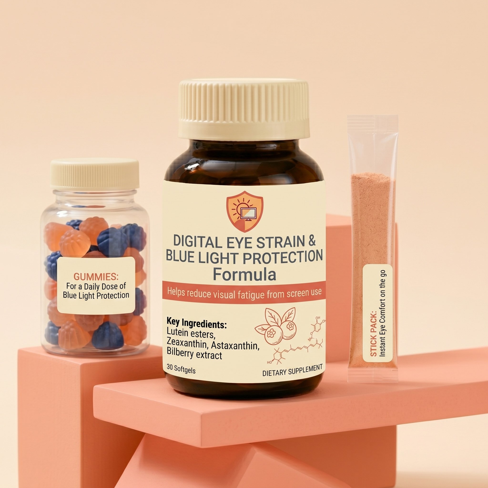 Digital Eye Strain & Blue Light Protection Formula