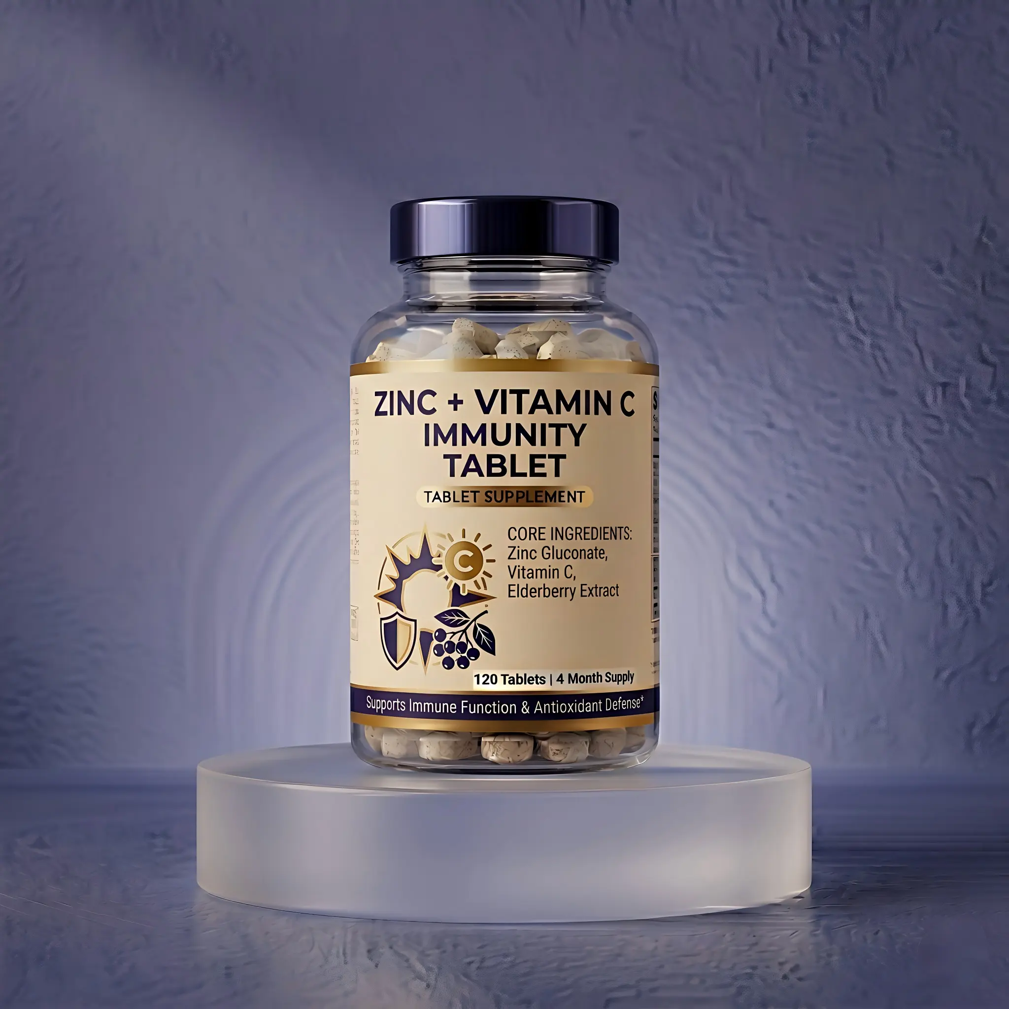 Zinc and Vitamin C Immunity Tablet