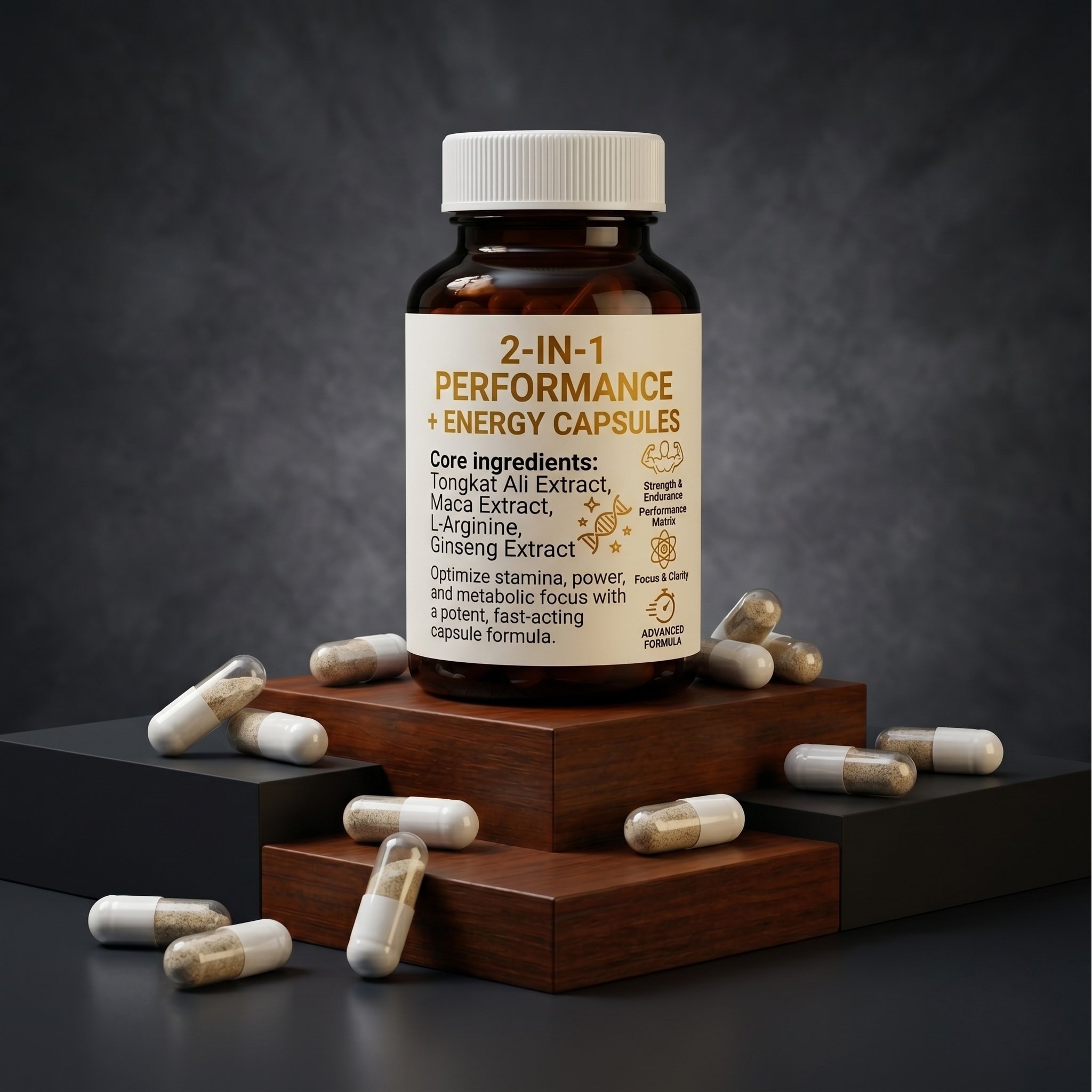 2-in-1 Performance + Energy Capsules