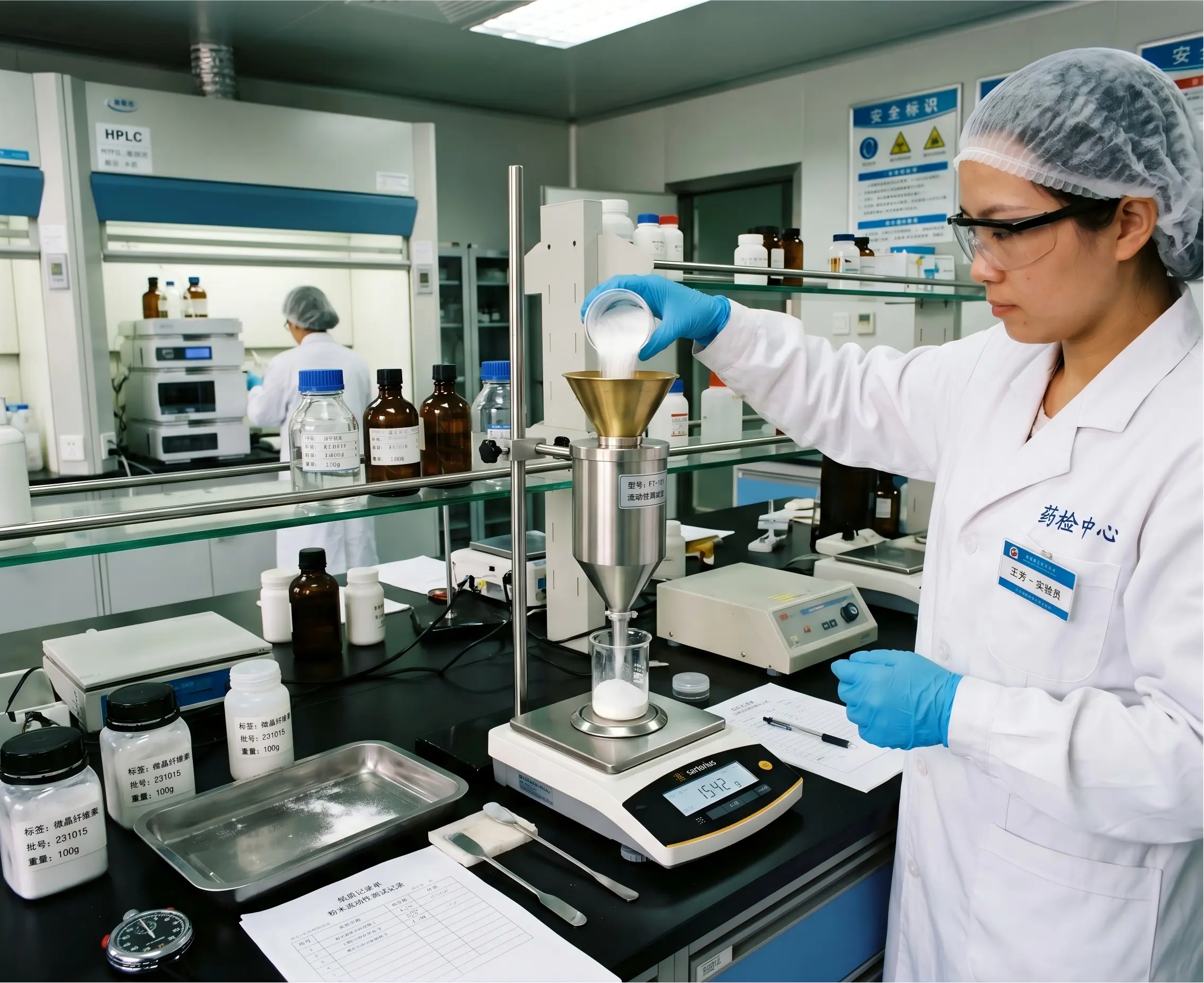 Powder Flowability Test