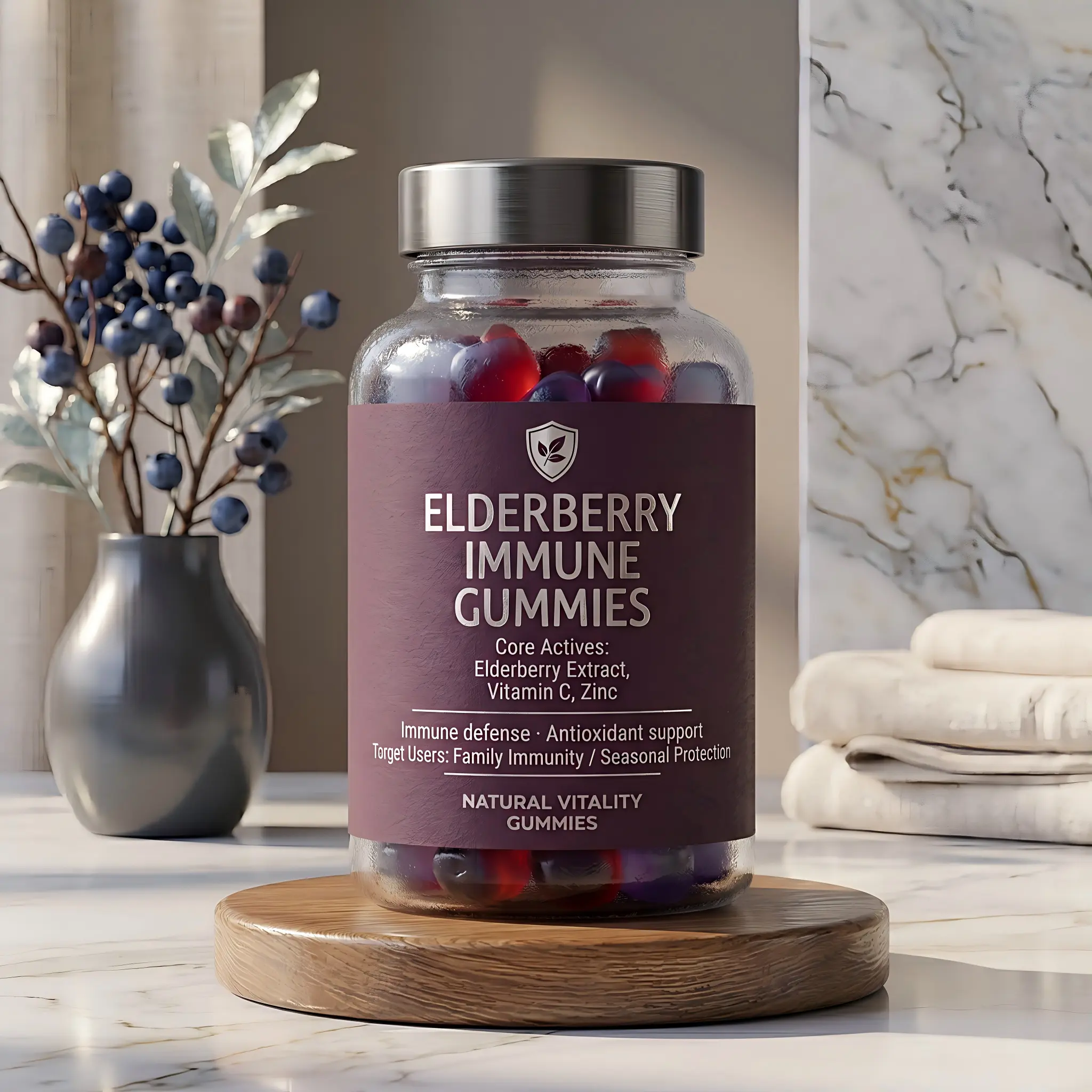 Elderberry Immune Gummies
