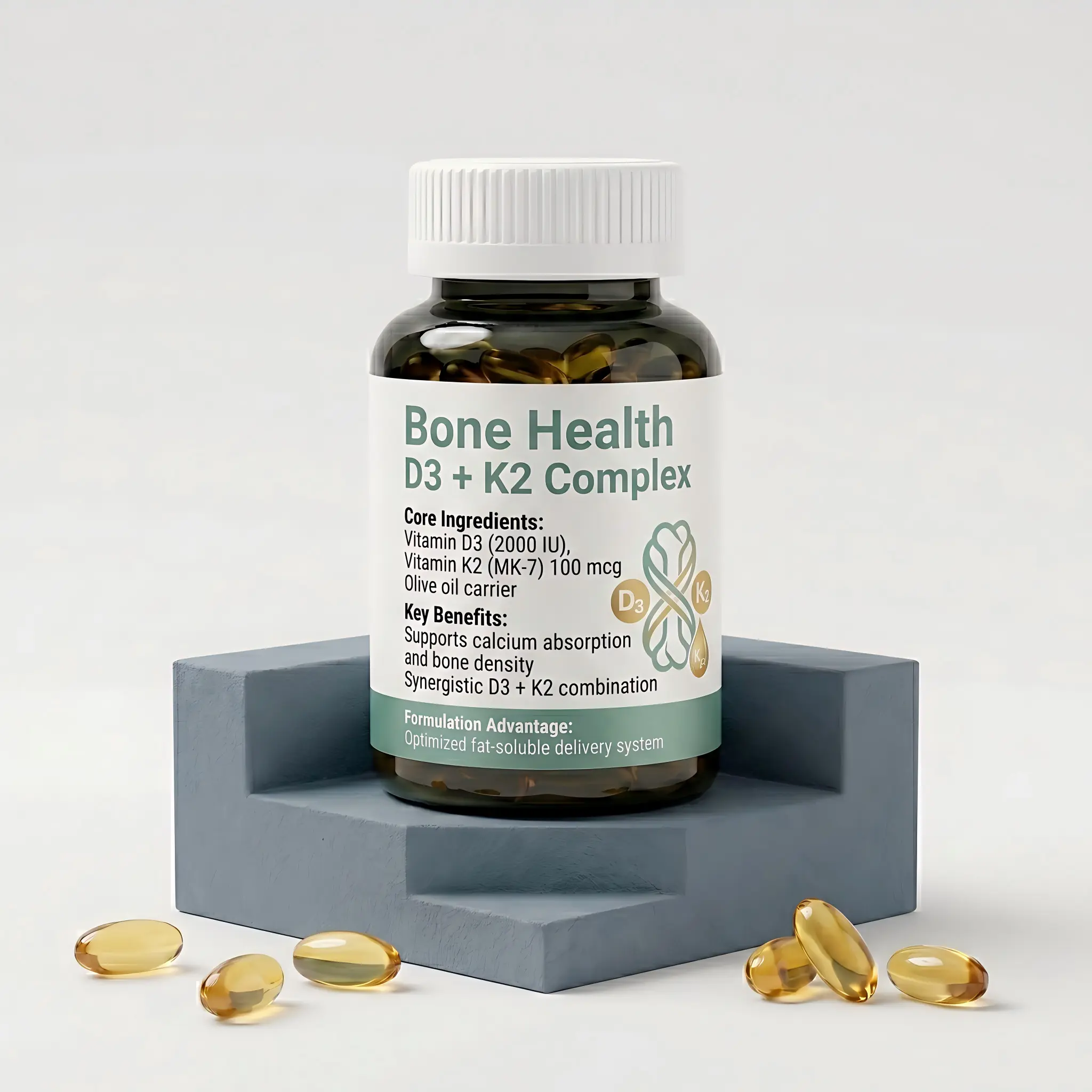 Bone Health D3 + K2 Complex