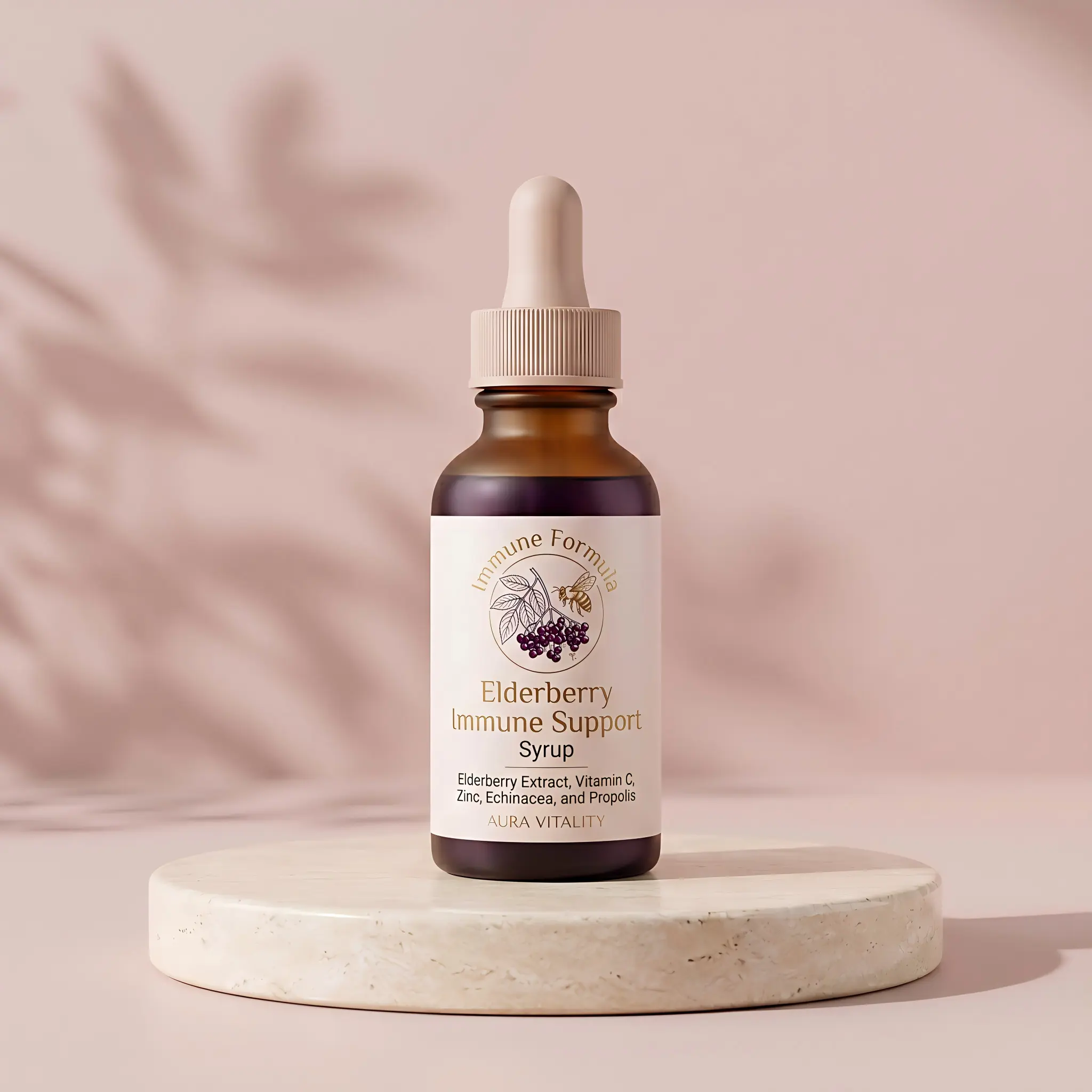 Elderberry Immune Support Syrup