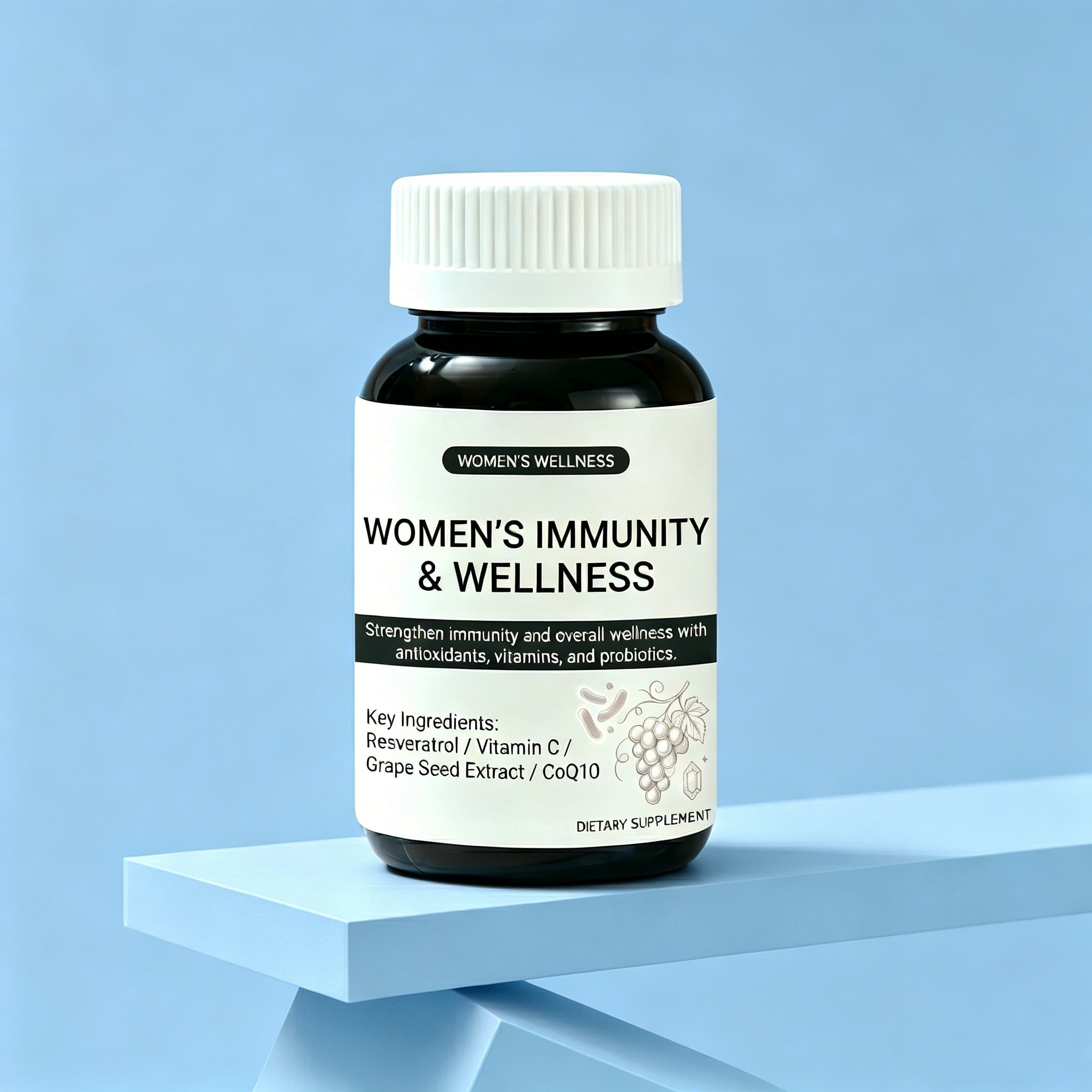 Women's Immunity and Wellness Supplements