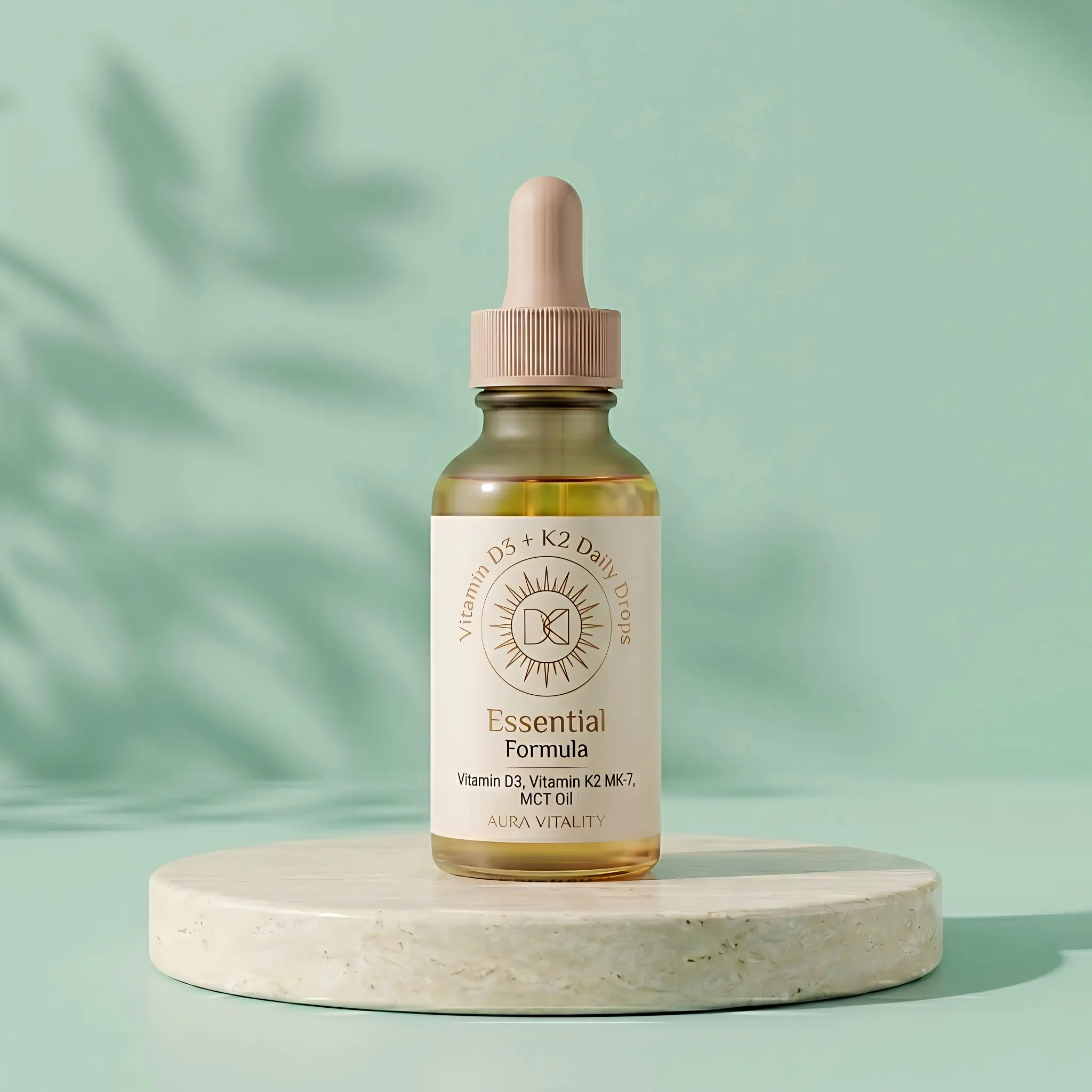 Vitamin D3 + K2 Daily Drops