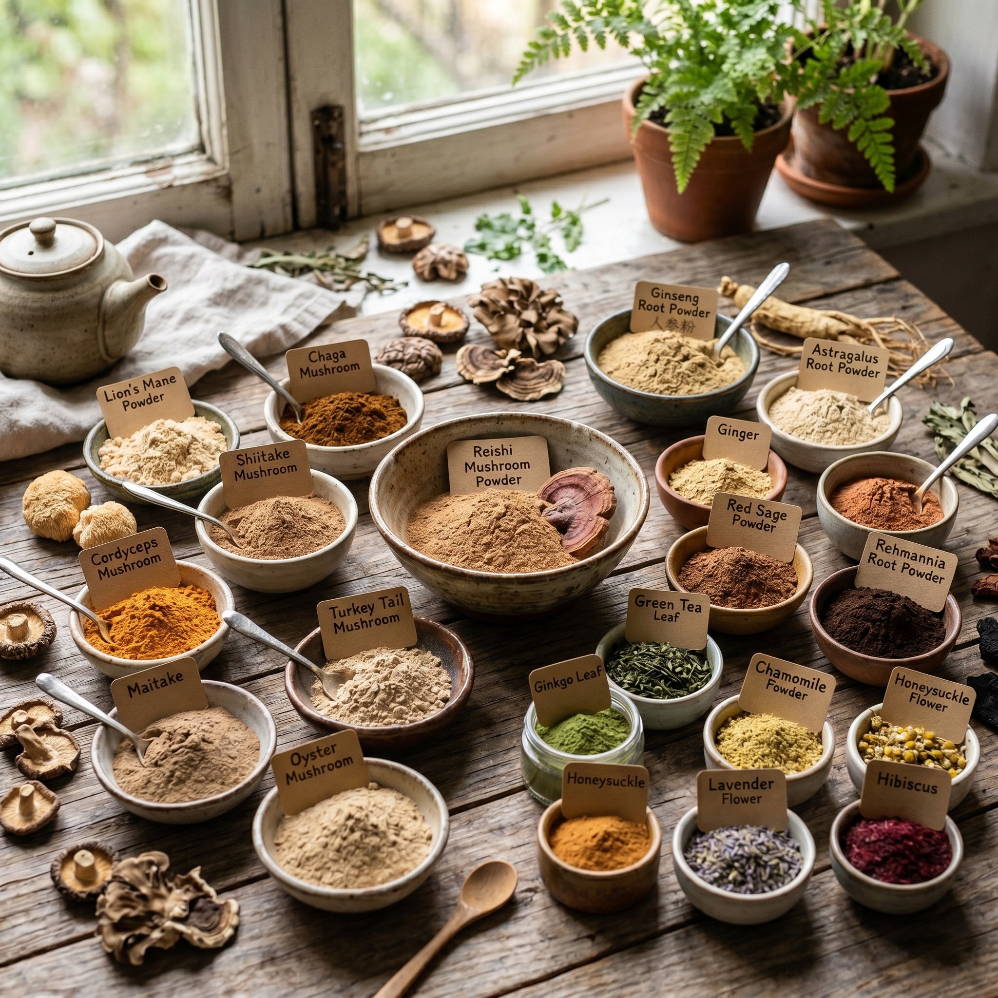 botanical powders
