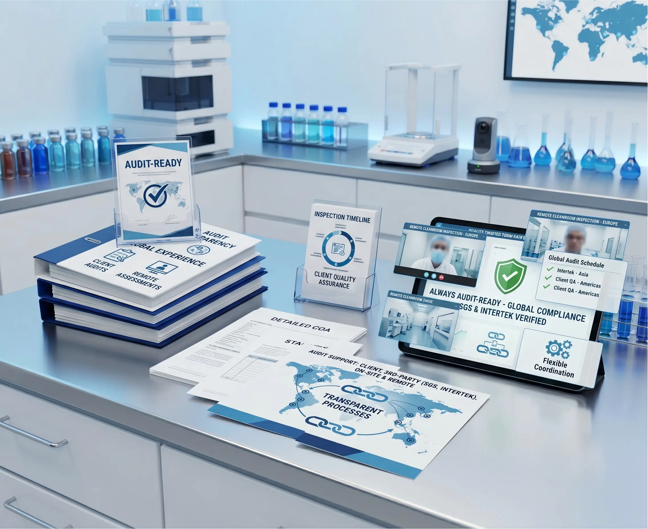 Audit Transparency & Global Experience