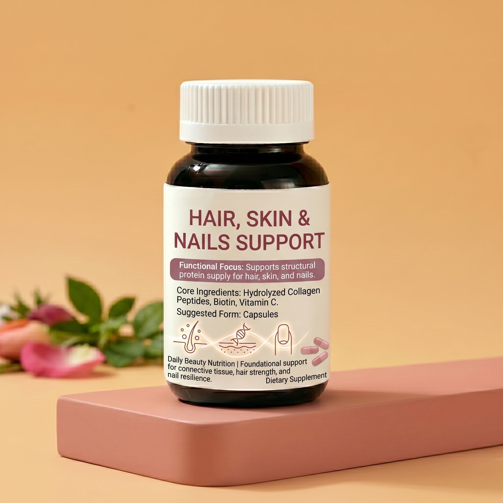 Hair, Skin & Nails Support Supplement