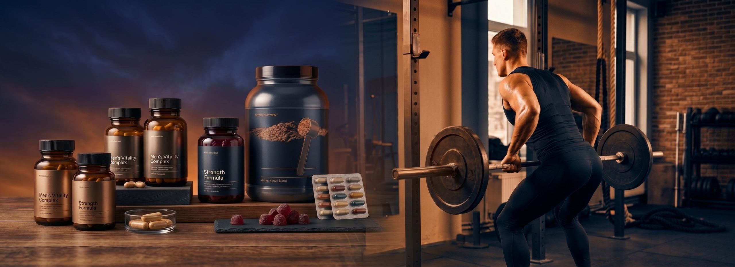 End-to-End Contract Manufacturing for Mens Health Supplements