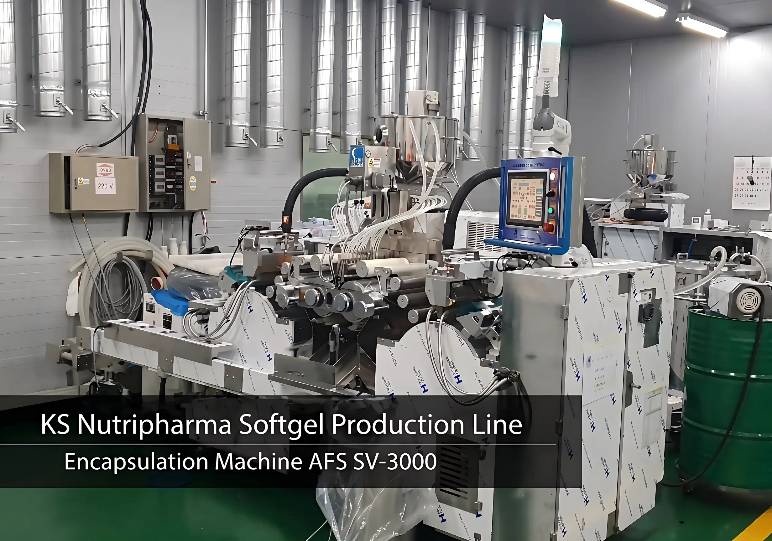 KS Nutripharma softgel production new line