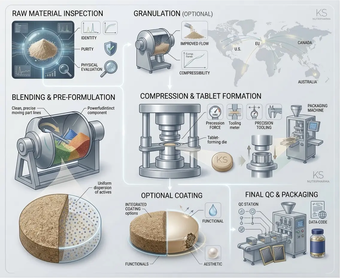 Tablet Manufacturing Process