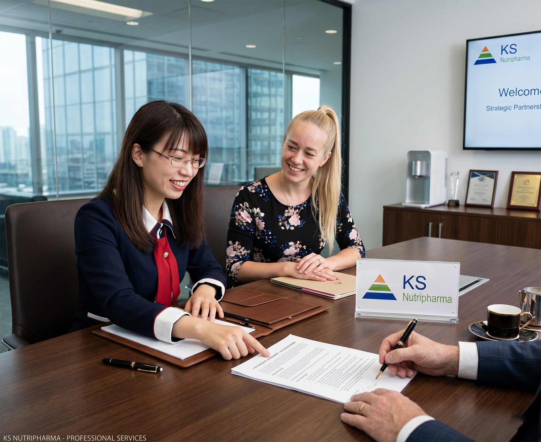 ks nutripharma commercial service with low moqs