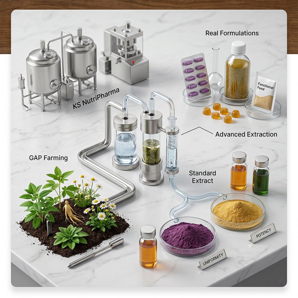 Manufacturing Standard Extracts That Work in Real Formulations