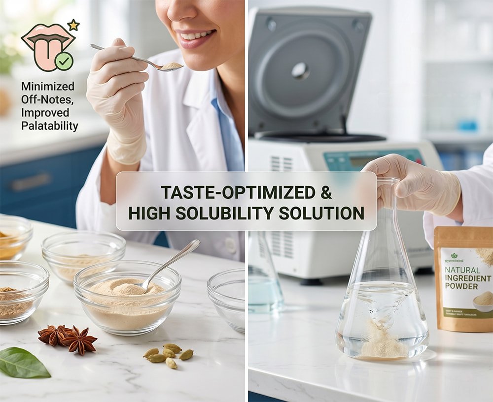 Taste-Optimized for Better Consumer Acceptance