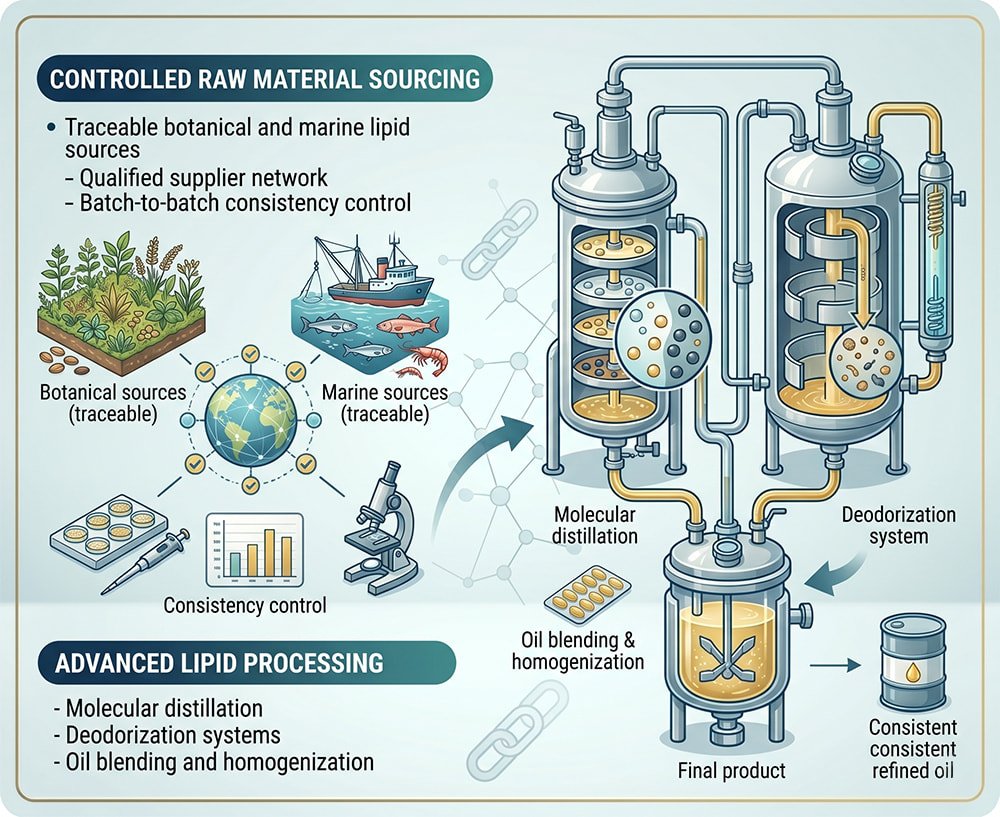 Controlled Raw Material Sourcing