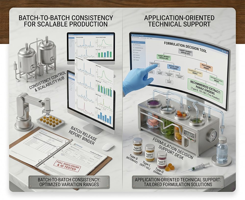 Batch-to-Batch Consistency for Scalable Production