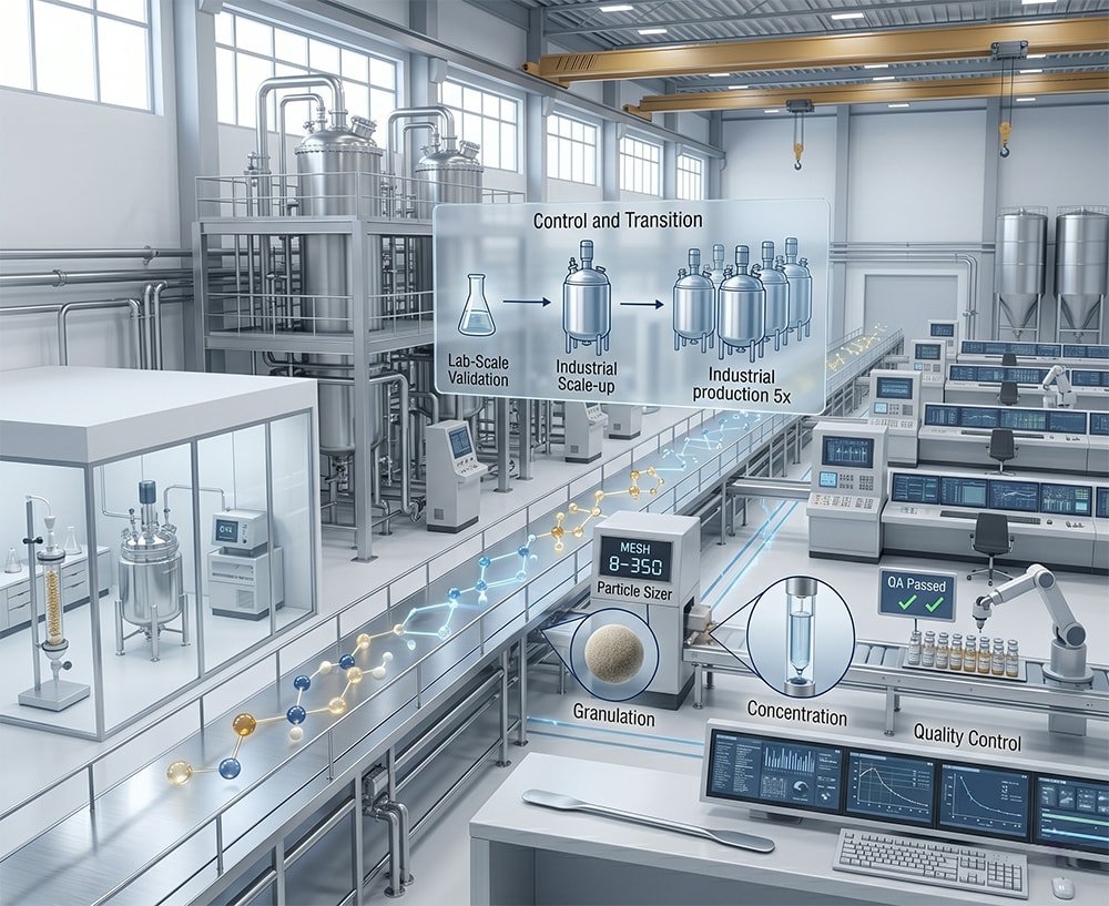 Industrial-Scale Manufacturing with Precision Control