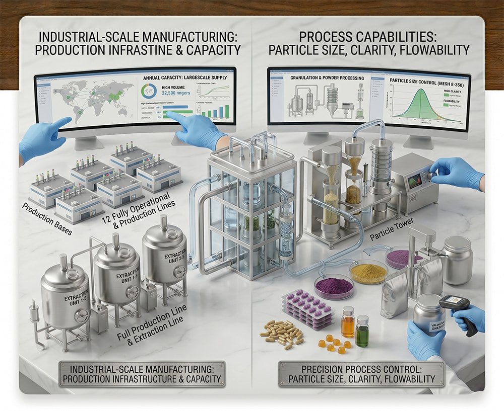 Industrial-Scale Manufacturing with Precision Control