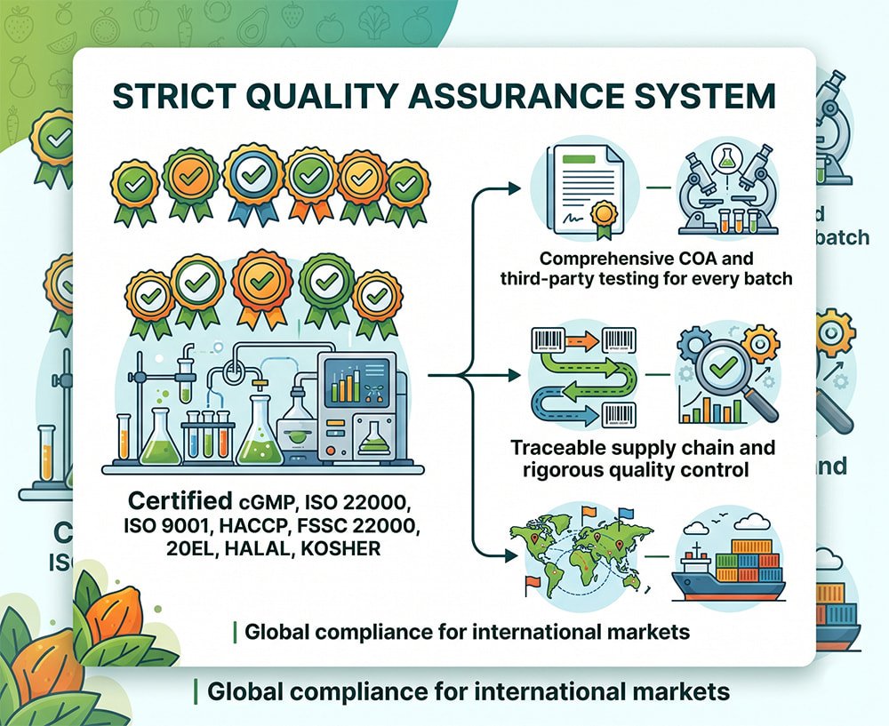 Strict Quality Assurance System