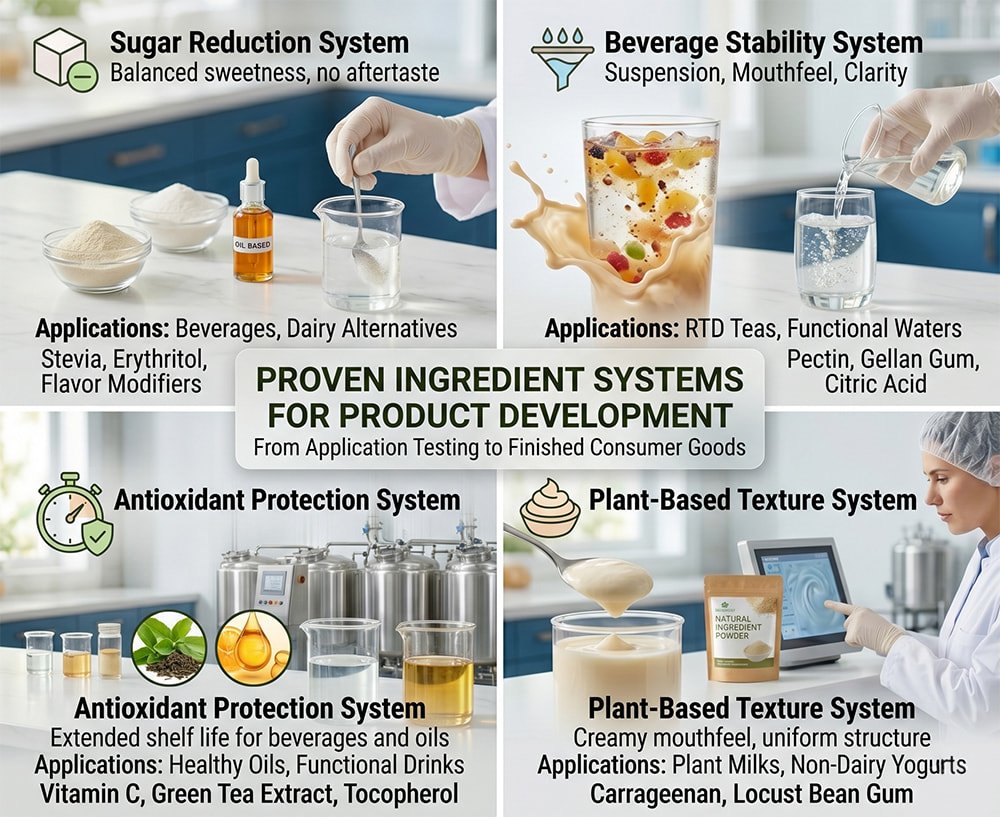 Proven Ingredient Systems for Product Development