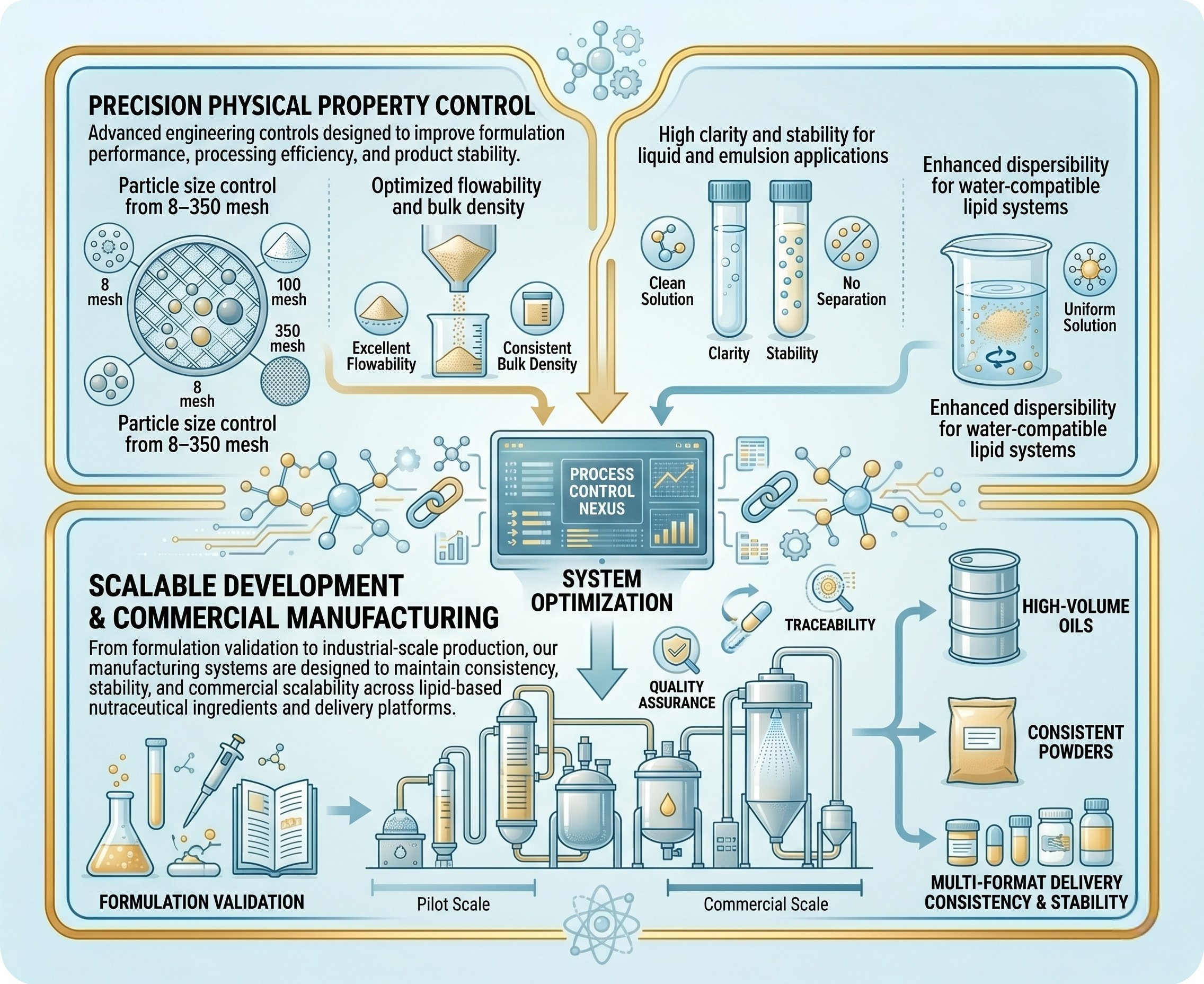 Precision Physical Property Control
