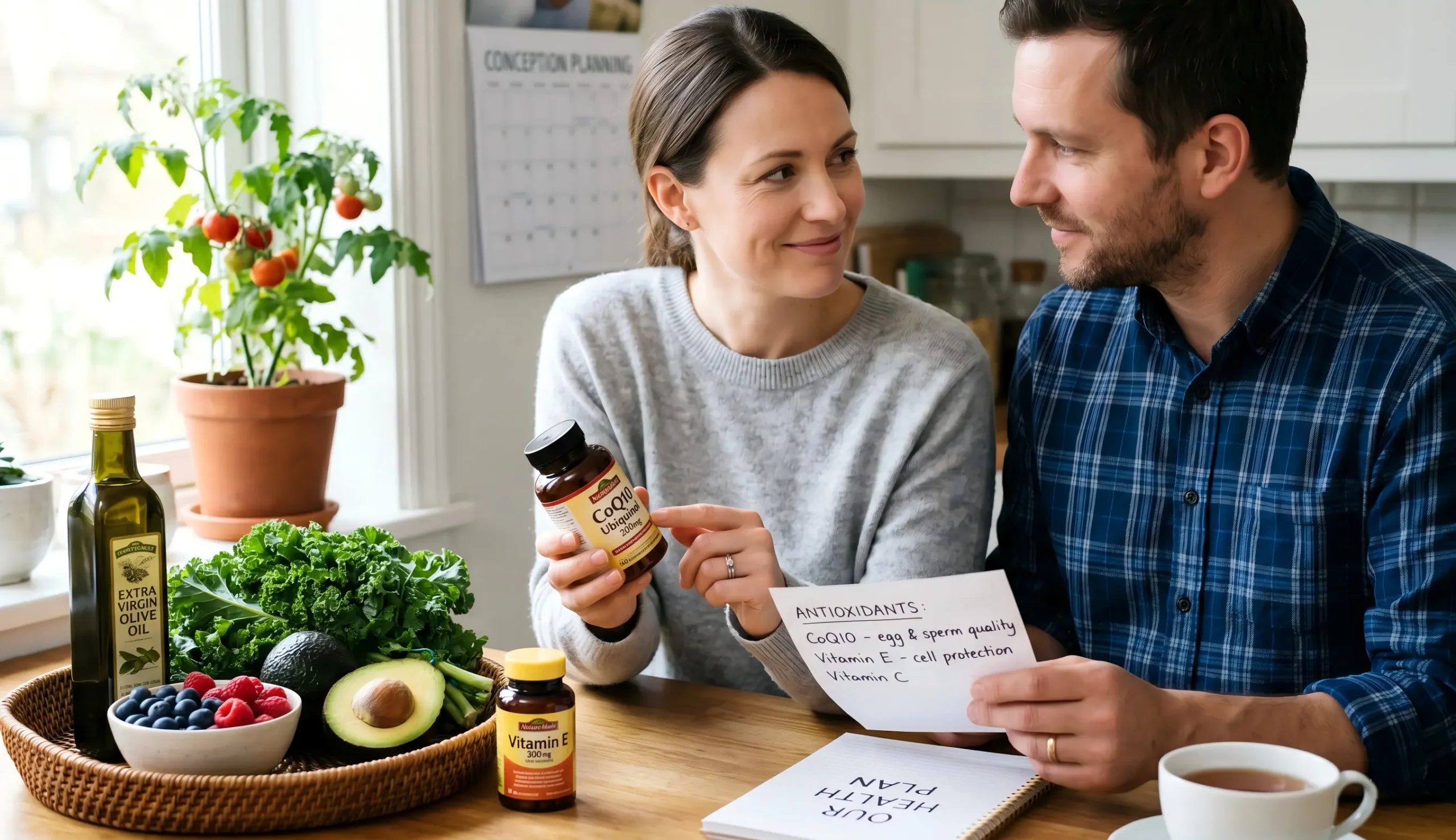 Which antioxidant is best for fertility