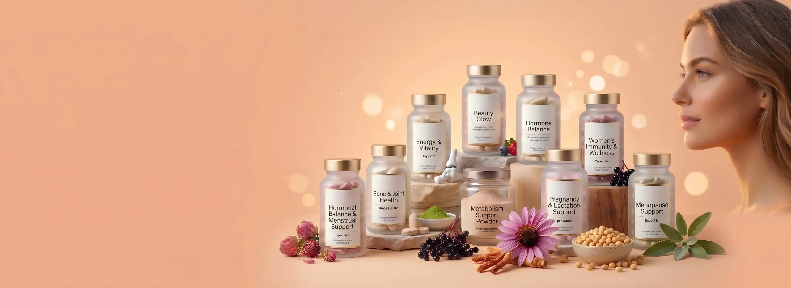 Womens wellness supplements contract manufacturing
