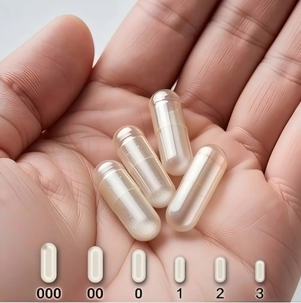 size 00 hard capsule