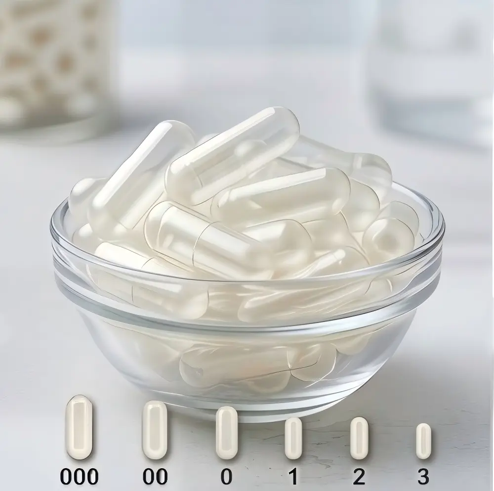 size 000 hard capsule