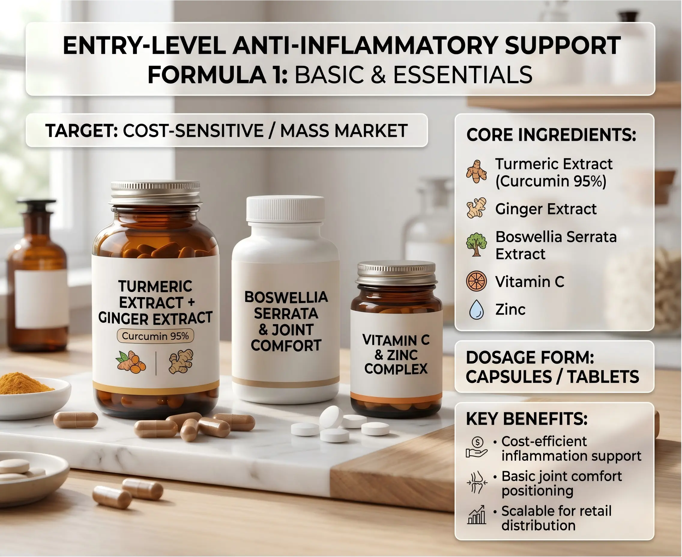 Anti-Inflammatory Supplements Entry Level