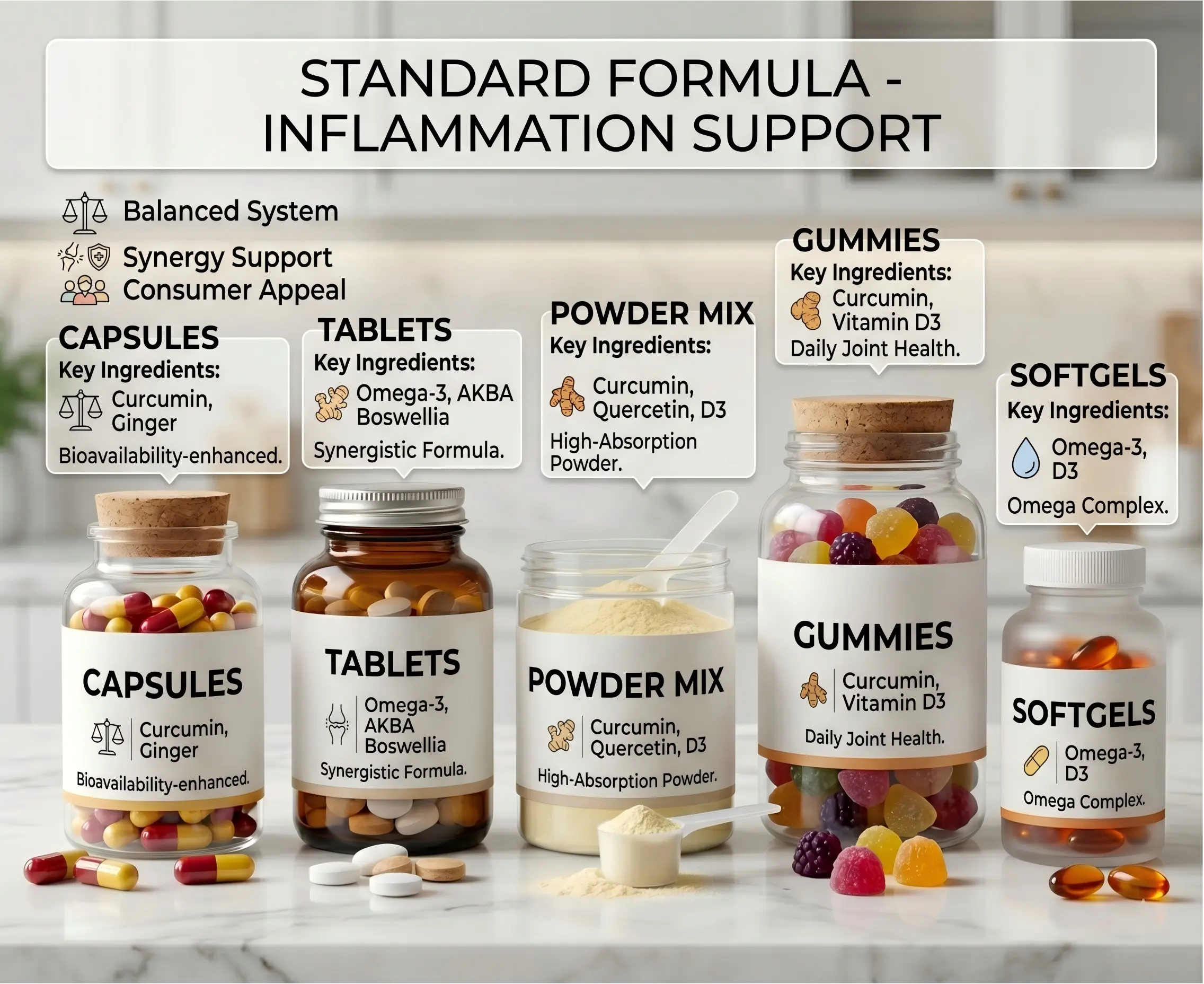 Anti-Inflammatory Supplements Standard Formula