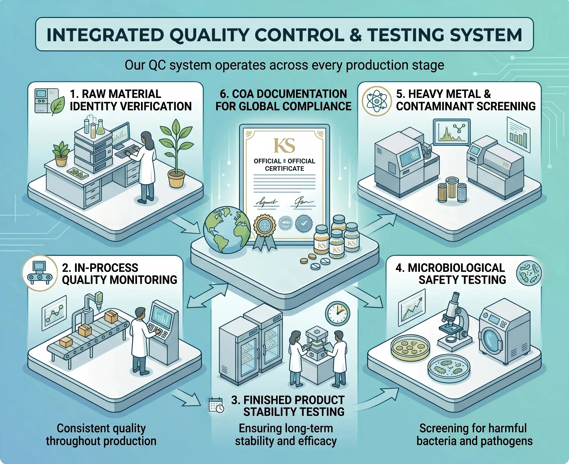 Integrated Quality Control & Testing System