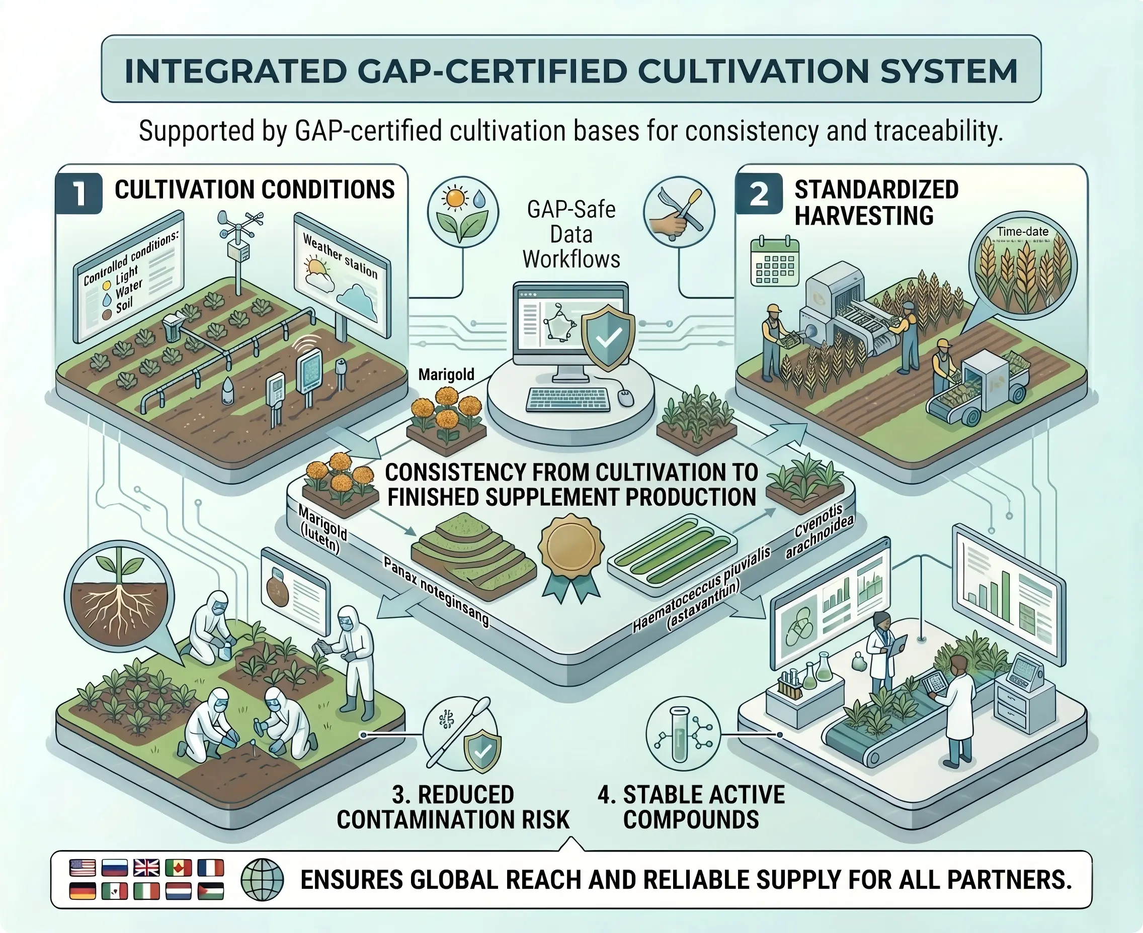 Integrated GAP-Certified Cultivation System