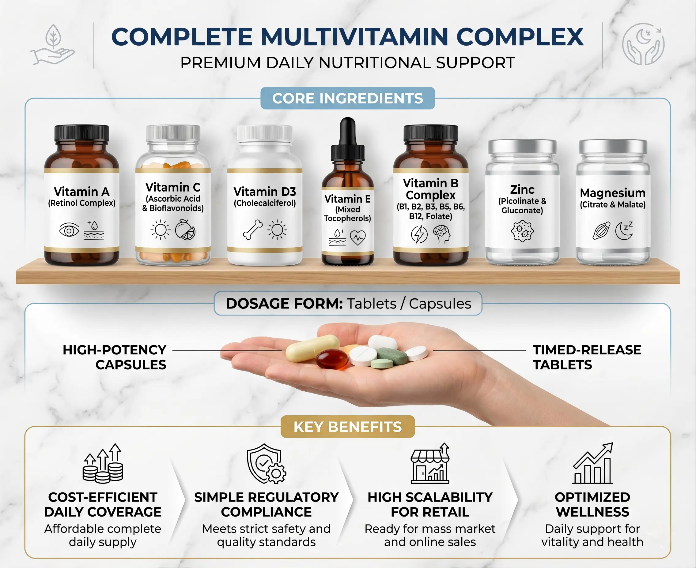Antioxidant Multivitamin Supplements Entry Level Formula