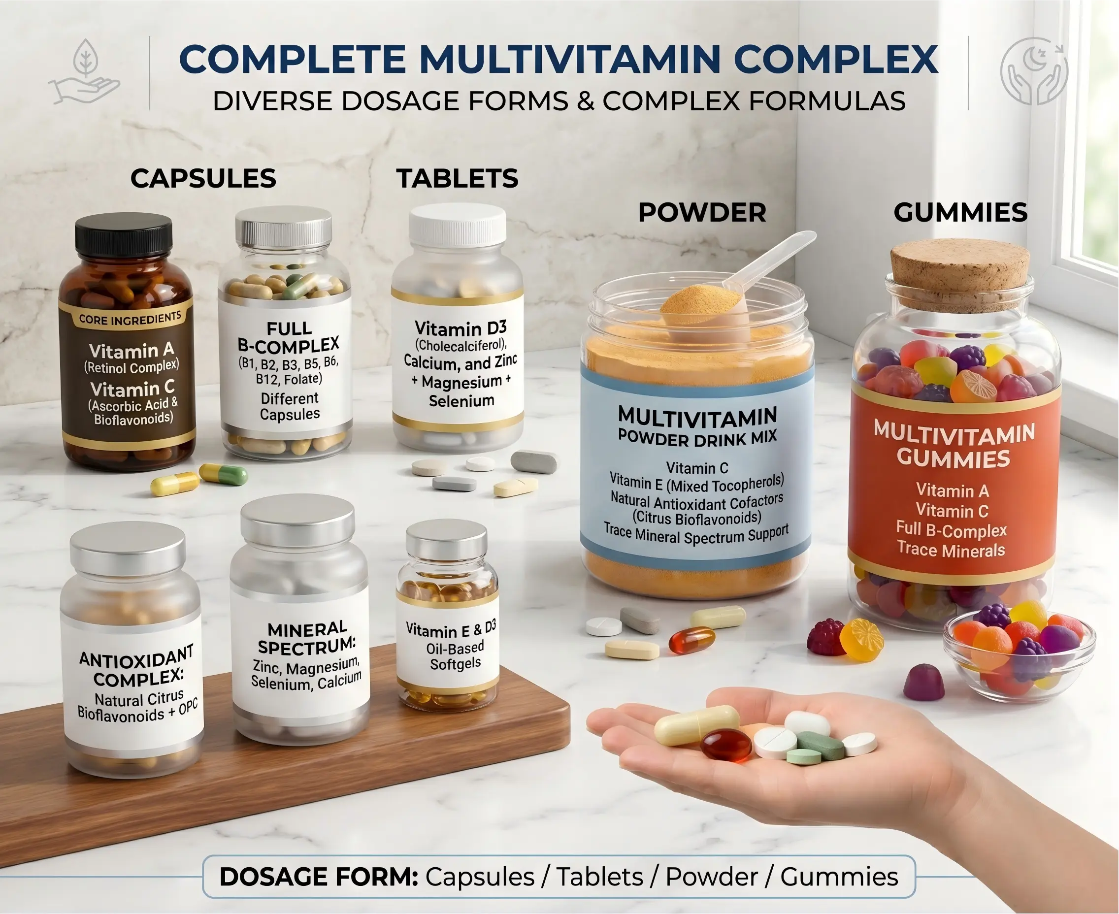 Antioxidant Multivitamin Supplements Standard Formula
