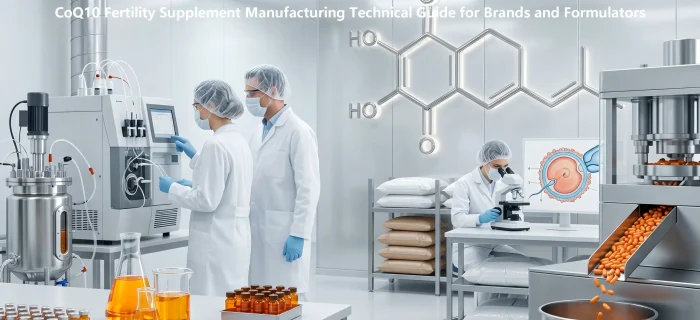 CoQ10 Fertility Supplement Manufacturing Technical Guide