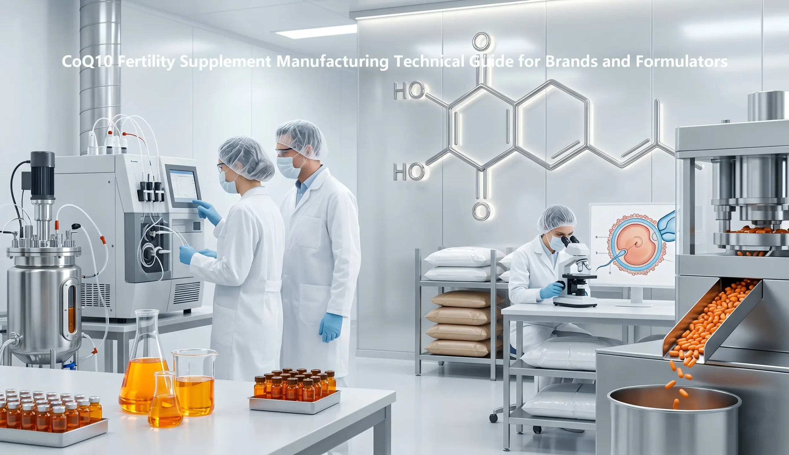 CoQ10 Fertility Supplement Manufacturing Technical Guide