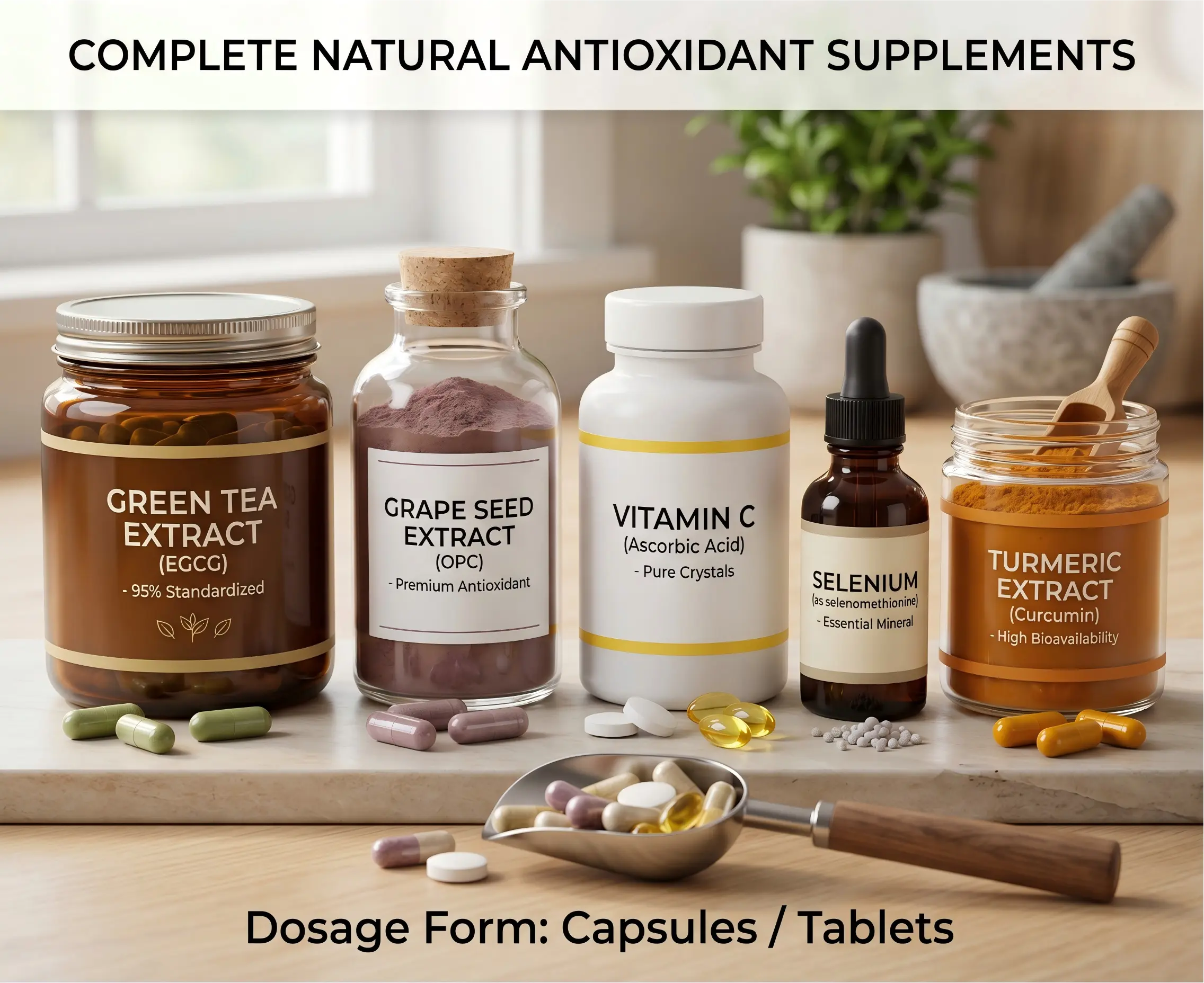 Natural Antioxidant Supplements Entry Level