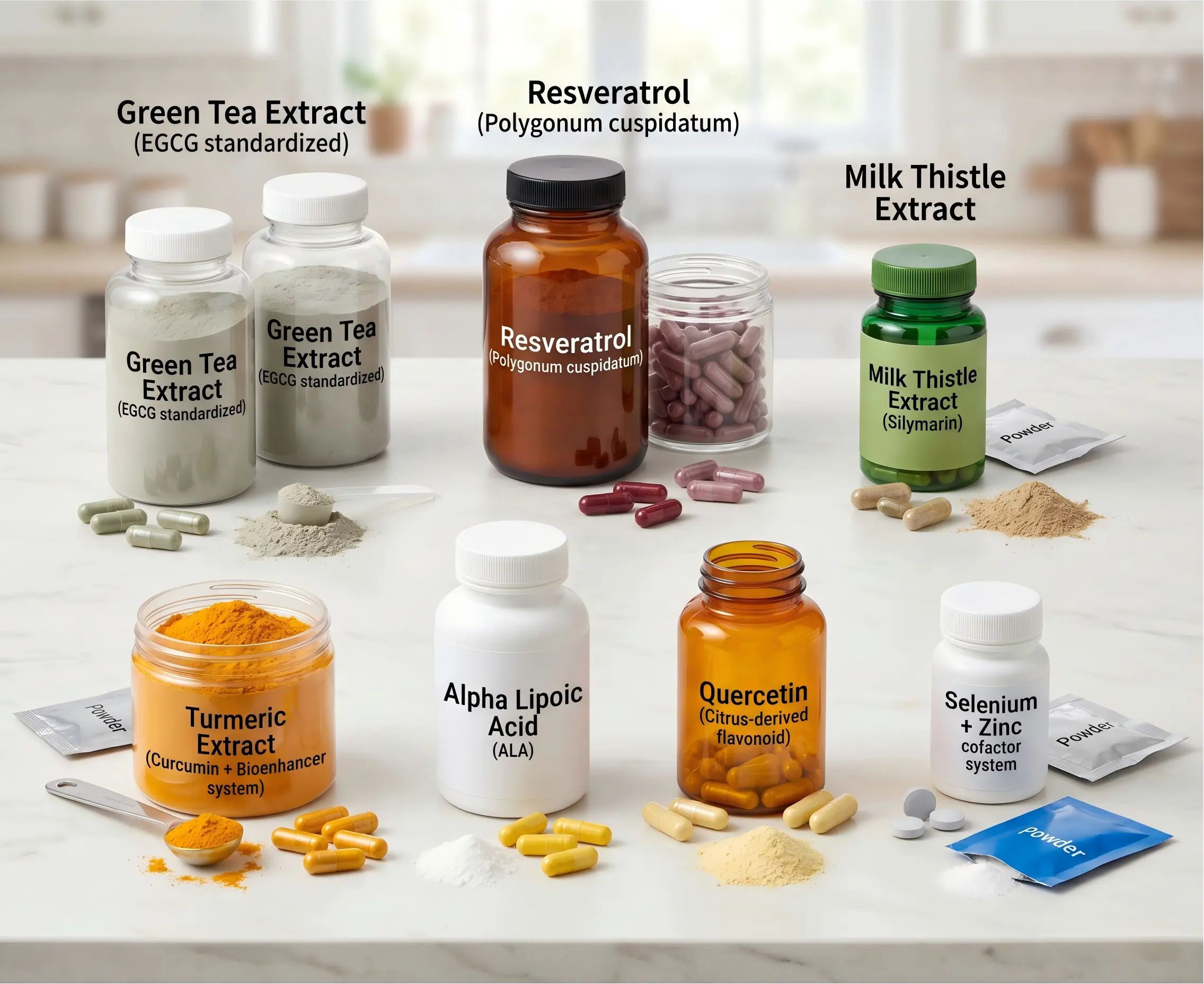 Natural Antioxidant Supplements Standard Formula