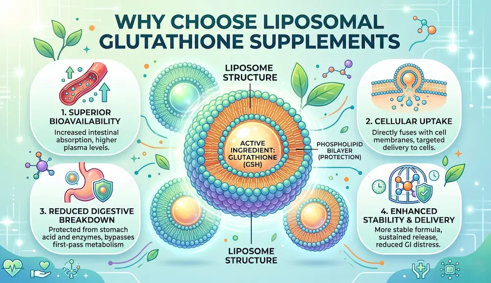 Why Choose Liposomal Glutathione Supplements
