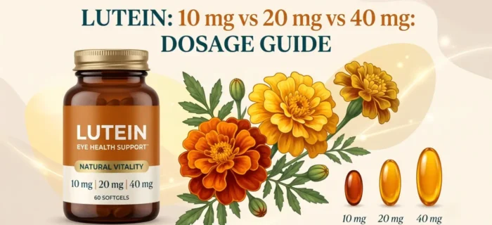 10 mg vs 20 mg vs 40 mg Lutein