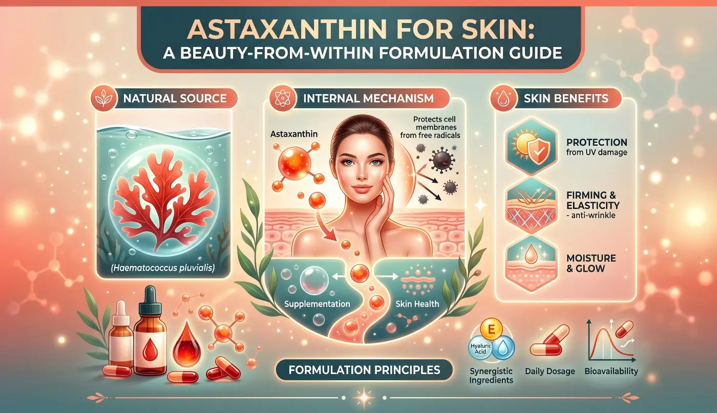 Astaxanthin for Skin A Beauty-From-Within Formulation Guide