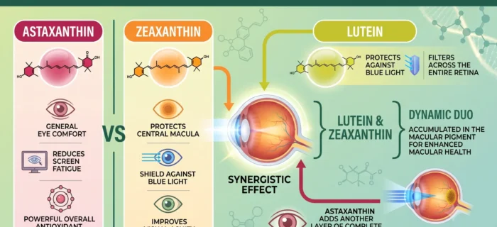 Astaxanthin vs. Zeaxanthin