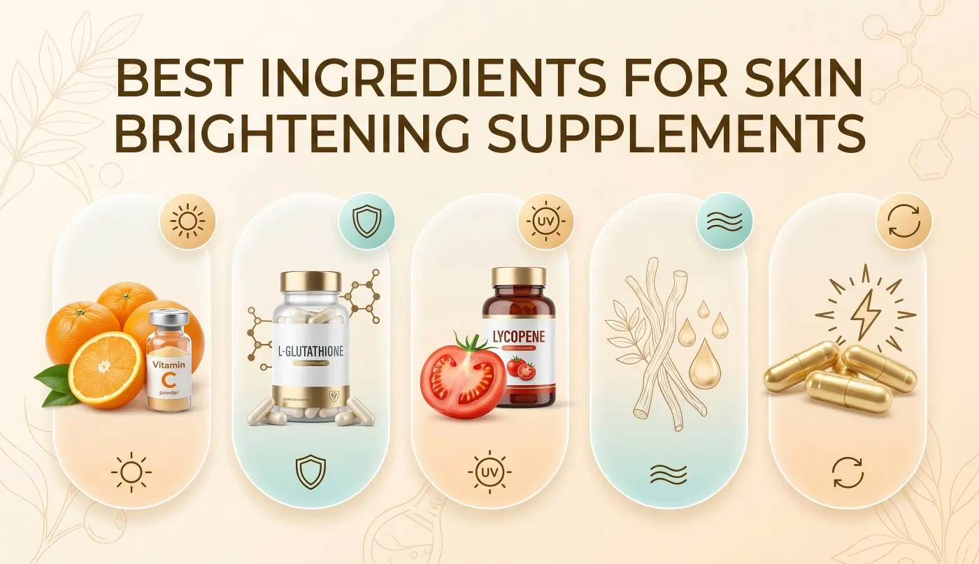 Best Ingredients for Skin Brightening Supplements