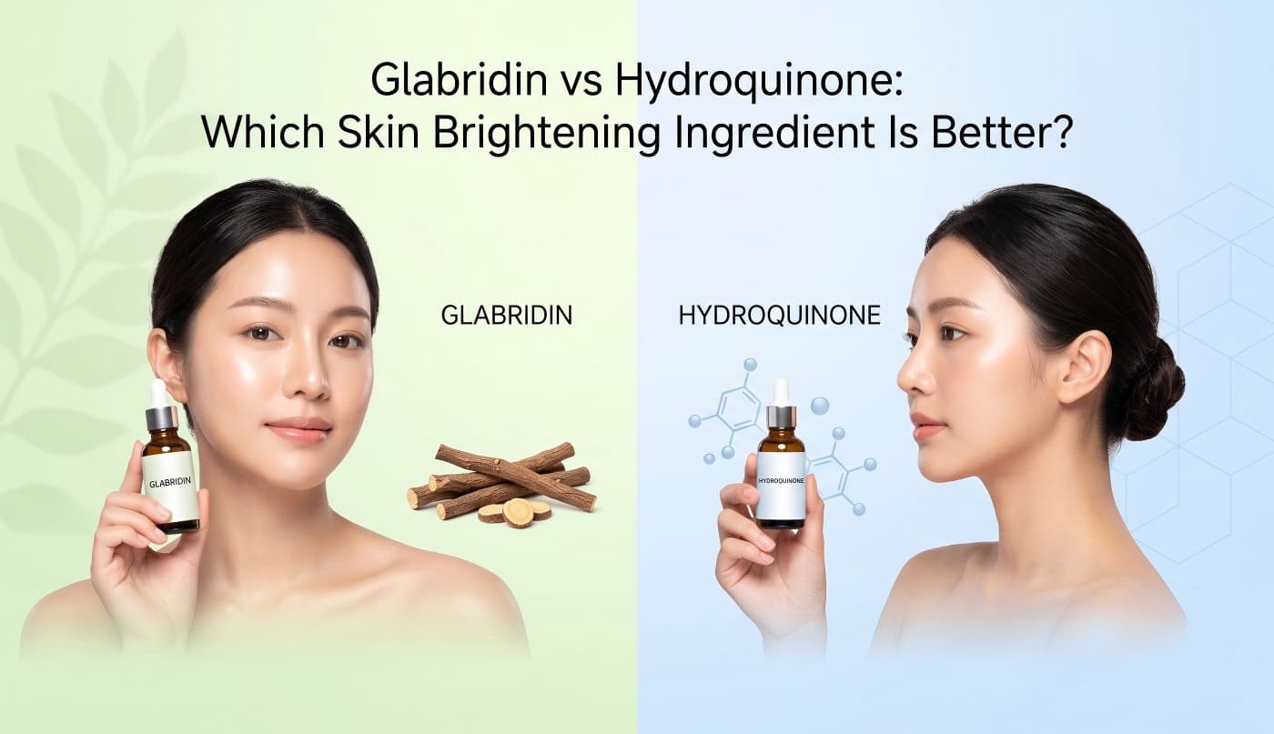 Glabridin vs Hydroquinonev