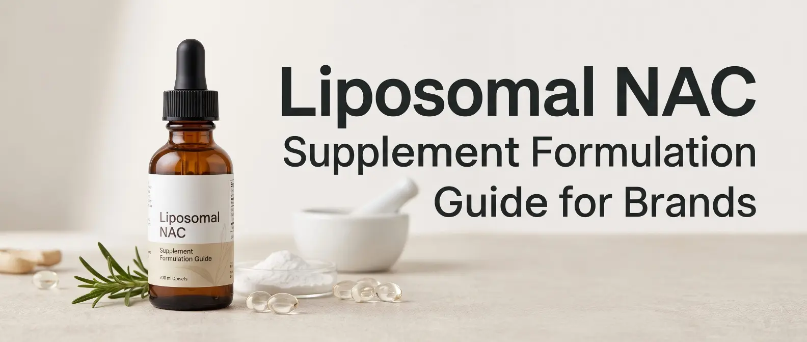 Liposomal NAC Supplement Formulation Guide for Brands