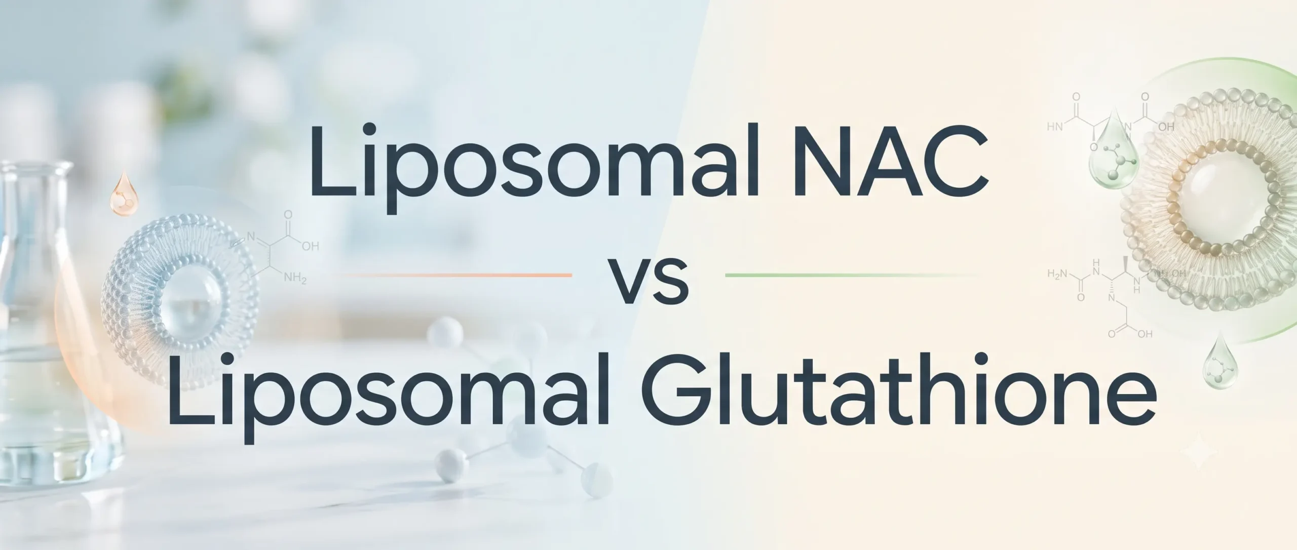 Liposomal NAC vs Liposomal Glutathione