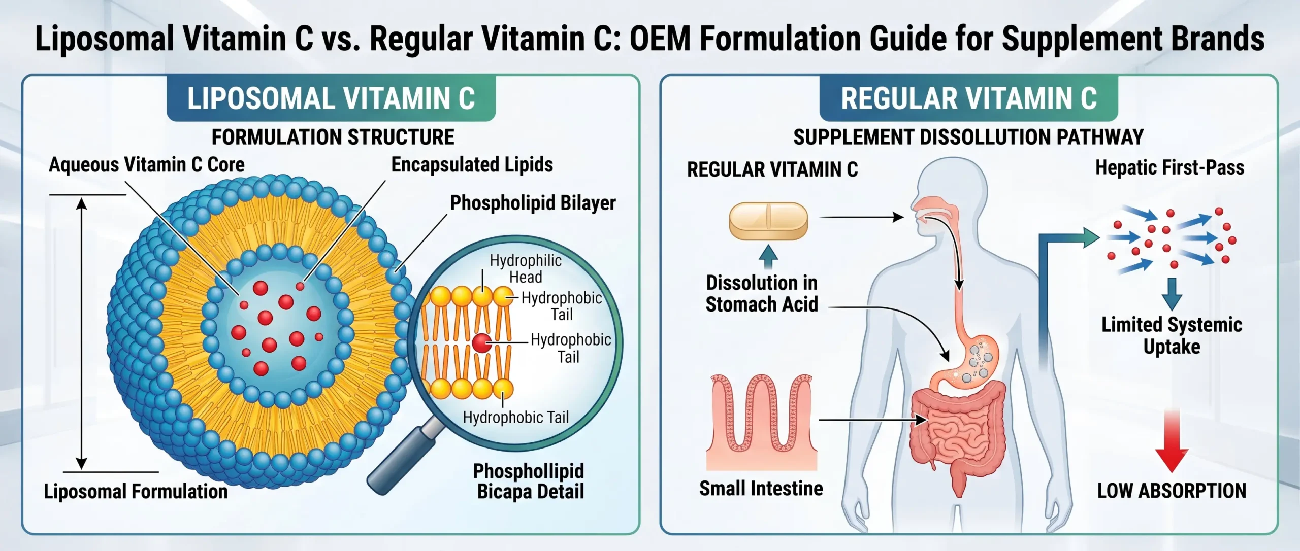 Liposomal Vitamin C vs. Regular Vitamin C
